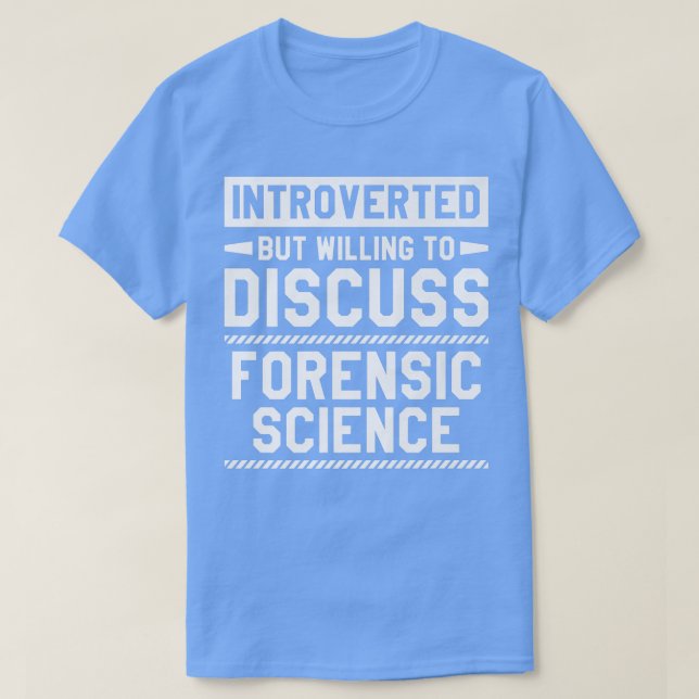 Camiseta Presentada, pero con voluntad de discutir la cienc (Diseño del anverso)