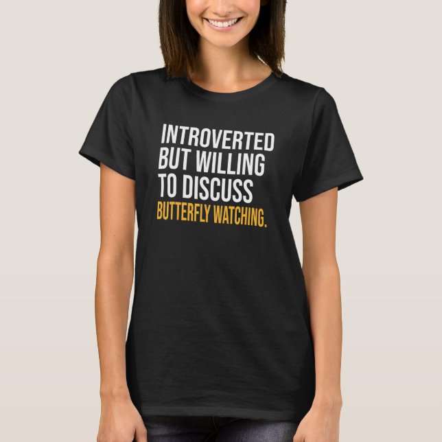 Camiseta Presentado, Pero Dispuesto A Discutir El Reloj De  (Anverso)