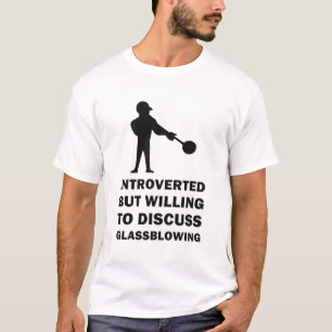 Camiseta Presentado pero dispuesto a discutir el soplo de g