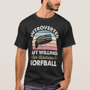 Camiseta Presentado, Pero Dispuesto A Discutir El Vintag De