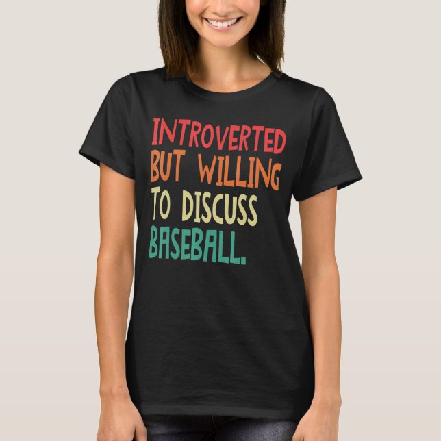 Camiseta Presentado, pero dispuesto a discutir sobre el béi (Anverso)