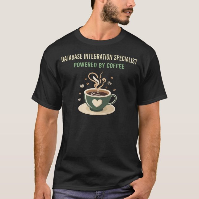 Camiseta Presentado Por Coffee Database Integration Special (Anverso)