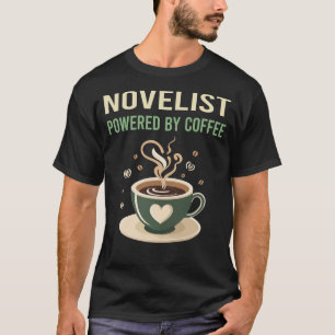 Camiseta Presentado Por Coffee Novelist