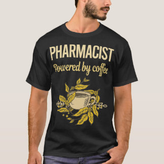 Camiseta Presentado Por El Farmacéutico Del Café