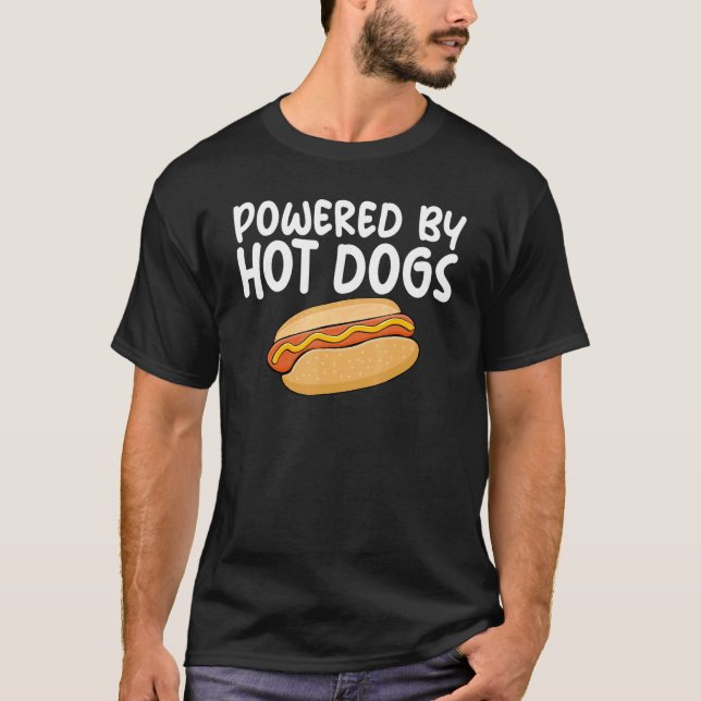 Camiseta Presentado Por Hotdogs Humor Chiste Sausage (Anverso)