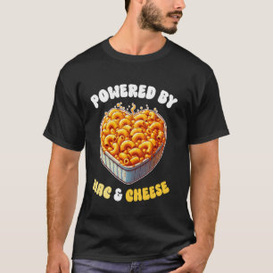 Camiseta Presentado Por Mac & Cheese Pasta American Macaron