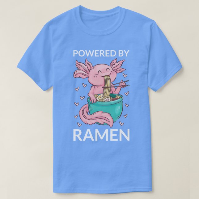 Camiseta Presentado Por Ramen IV Axolotl (Diseño del anverso)