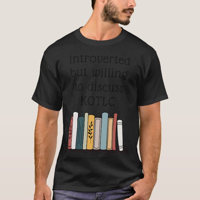 Camiseta Presentador de la serie de libros de Kotlc Sophie  (Anverso)