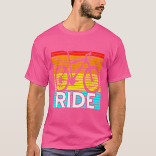 Camiseta Presente bicicleta ciclista retro
