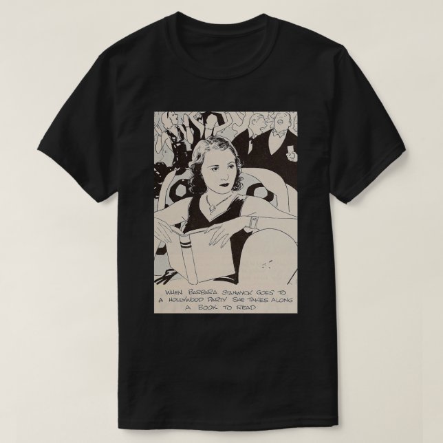 Camiseta Presente especial Drama Stanwyck Barbara Actress C (Diseño del anverso)