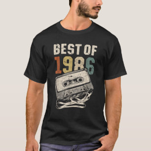Camiseta Presente Nacido en 1986 1986 Cumple 40 Años