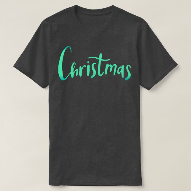 Camiseta Presente navideño lindo (Diseño del anverso)
