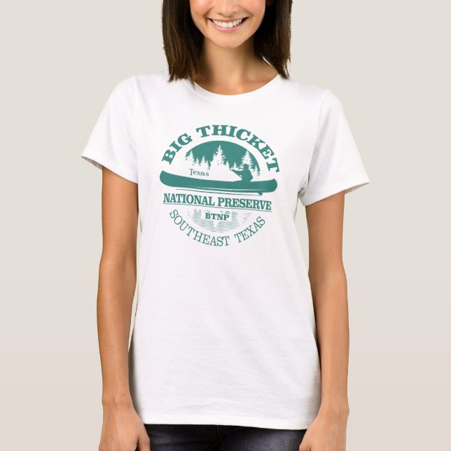 Camiseta Preservación nacional de Big Thicket (Anverso)
