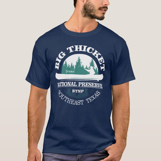 Camiseta Preservación nacional de Big Thicket (Anverso)