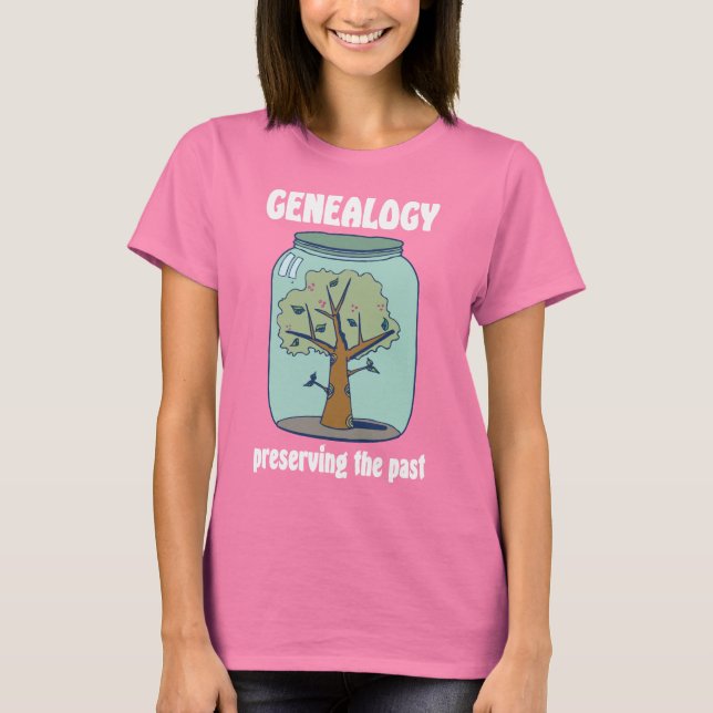 Camiseta Preservando el pasado (Anverso)