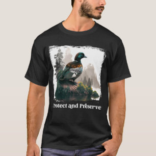 Camiseta Preservar y proteger el ganso del Parque Nacional 