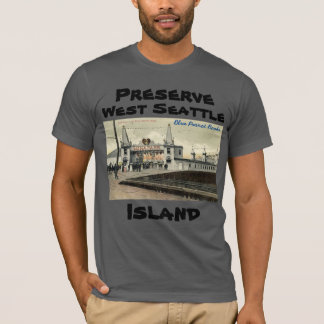 Camiseta Preserve West Seattle Island T-Shirt Luna Park
