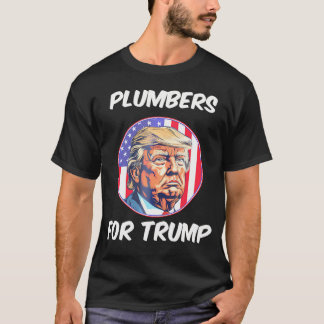 Camiseta Preside la bandera estadounidense de Trump pro Tru