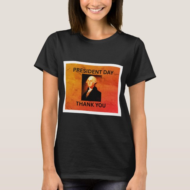 CAMISETA PRESIDENT DAY OF THE AMERICA (Anverso)
