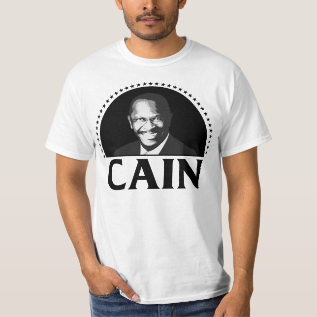 Camiseta Presidente 2012 de Herman Caín (Anverso)