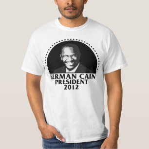 Camiseta Presidente 2012 de Herman Caín