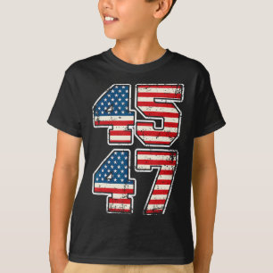 Camiseta Presidente 45 47 Día de la Inauguración de Donald