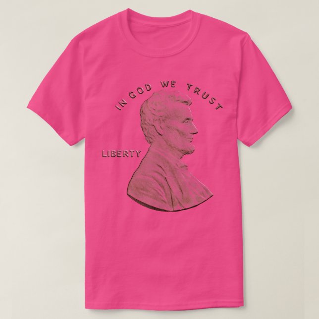 Camiseta Presidente Abraham Lincoln (Diseño del anverso)