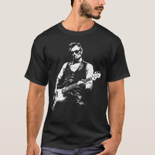 Camiseta Presidente Abraham Lincoln tocando bajo Abe