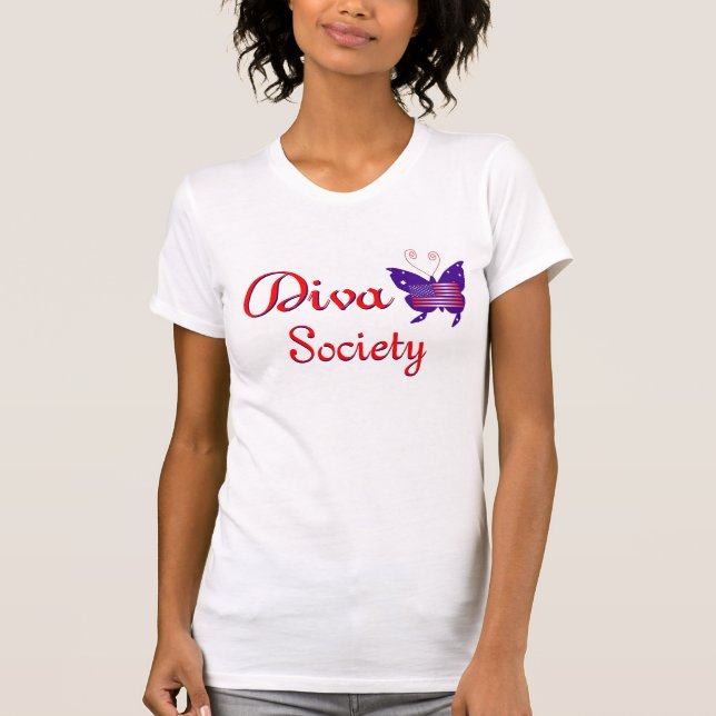 Camiseta Presidente americano de la sociedad de la mariposa (Anverso)
