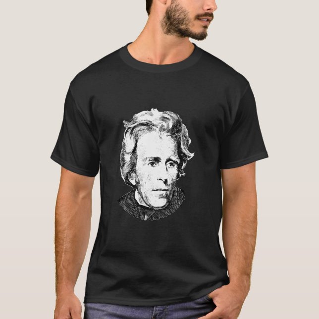 Camiseta Presidente Andrew Jackson (Anverso)