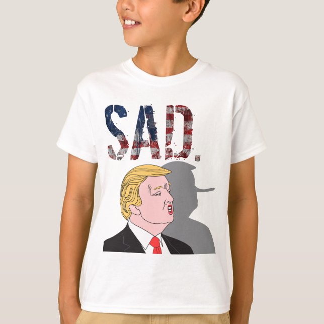 Camiseta Presidente anti sarcástico divertido Donald Trump (Anverso)
