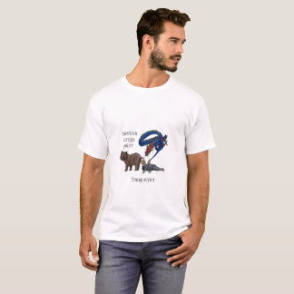 Camiseta Presidente anti Trump. Política exterior del