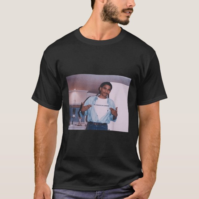 Camiseta Presidente Barack Hussein Obama (Anverso)