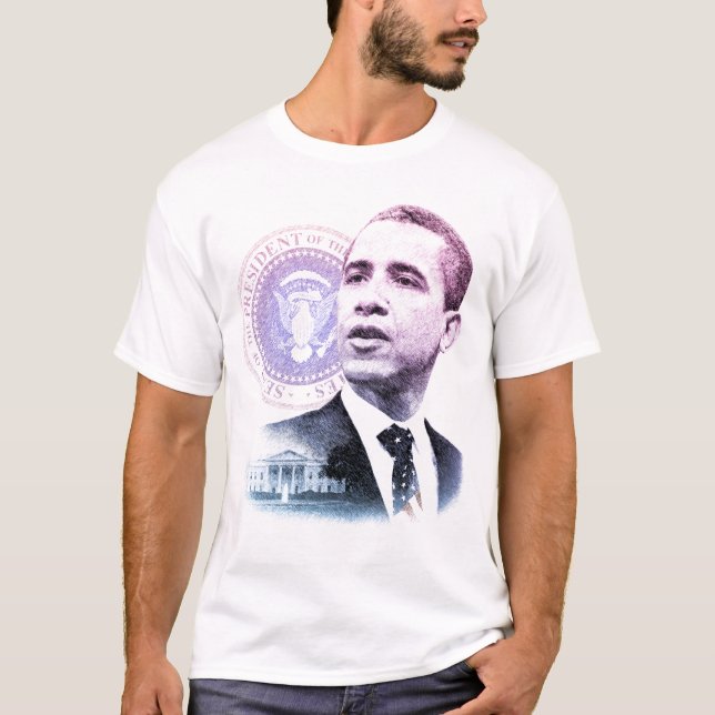 Camiseta Presidente Barack Obama (Anverso)
