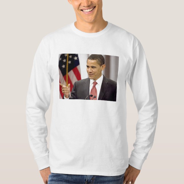 Camiseta Presidente Barack Obama (Anverso)