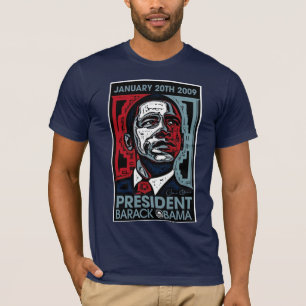 Camiseta Presidente Barack Obama el 20 de enero de 2009