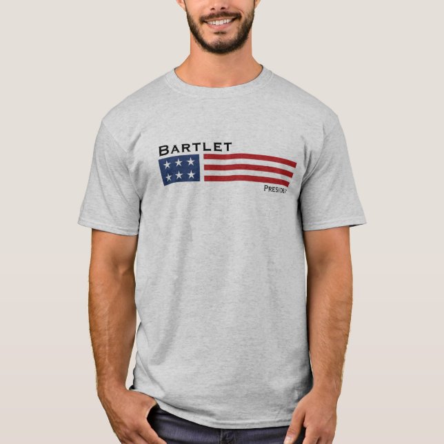 Camiseta Presidente Bartlet Tshirt West Wing (Anverso)