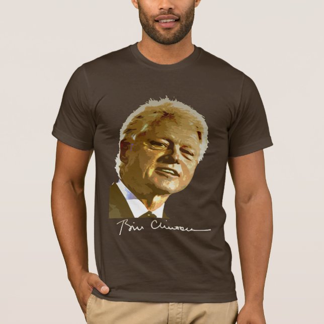 Camiseta Presidente Bill Clinton (Anverso)