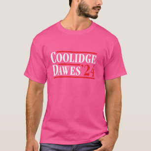 Camiseta Presidente Calvin Coolidge 1924 - Retro 4 de julio