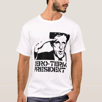 Camiseta Presidente cero del término