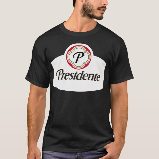 Camiseta Presidente Cerveza del Caribe República Dominicana (Anverso)