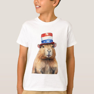 Camiseta Presidente de Capybara - Diversión y amantes exclu