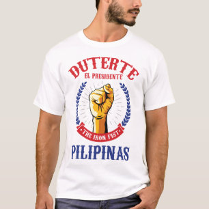Camiseta Presidente de Duterte Philippine