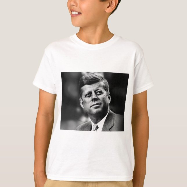 Camiseta Presidente de John F. Kennedy (Anverso)