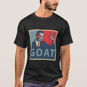 Camiseta Presidente de la cabra Barack Obama 44