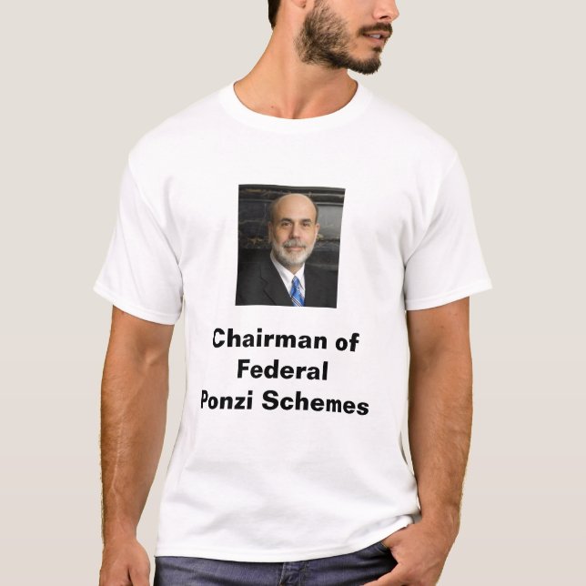 Camiseta Presidente de los esquemas federales de Ponzi (Anverso)