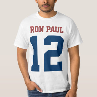 Camiseta Presidente de Ron Paul en 2012 (frente y parte