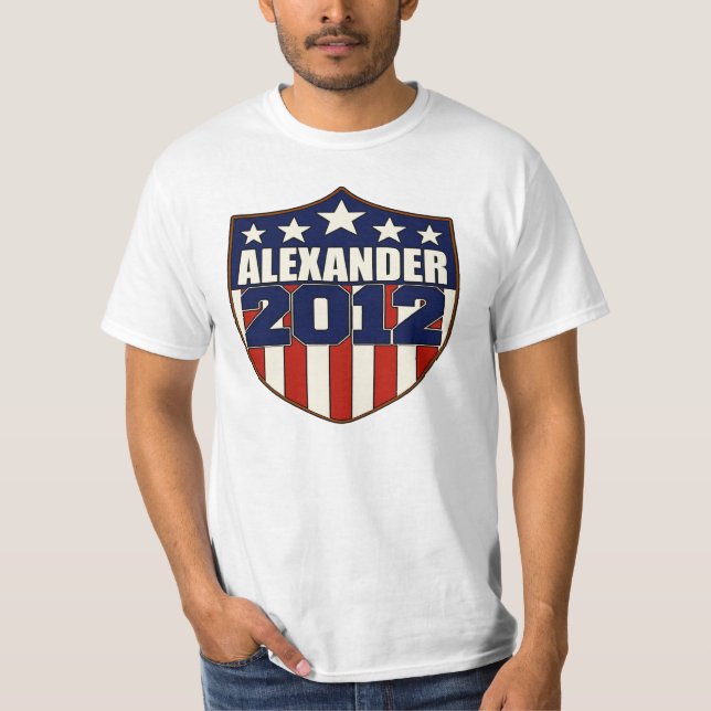 Camiseta Presidente de Stewart Alexander en 2012 (Anverso)
