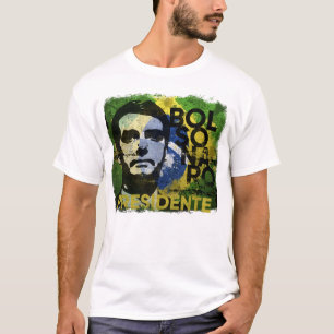 Camiseta presidente del bolsonaro