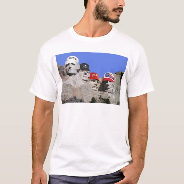 Camiseta Presidente Del Mt. Rushmore Para Trump (Anverso)